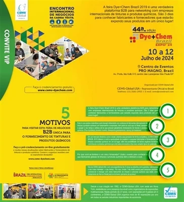 44. Dye+Chem sýningin í Brasilíu